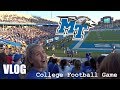 A Day in my life VLOG | College Football Game MTSU