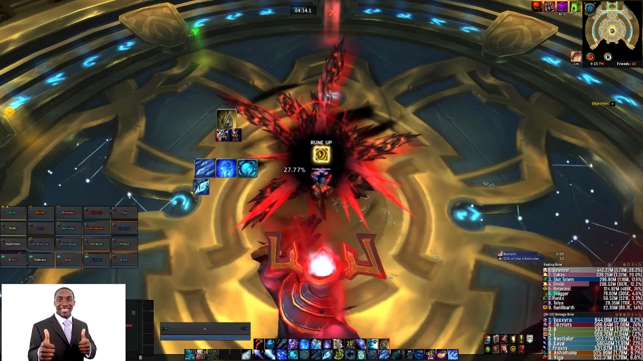 Ajantis vs Mythic Argus - shit mage PoV