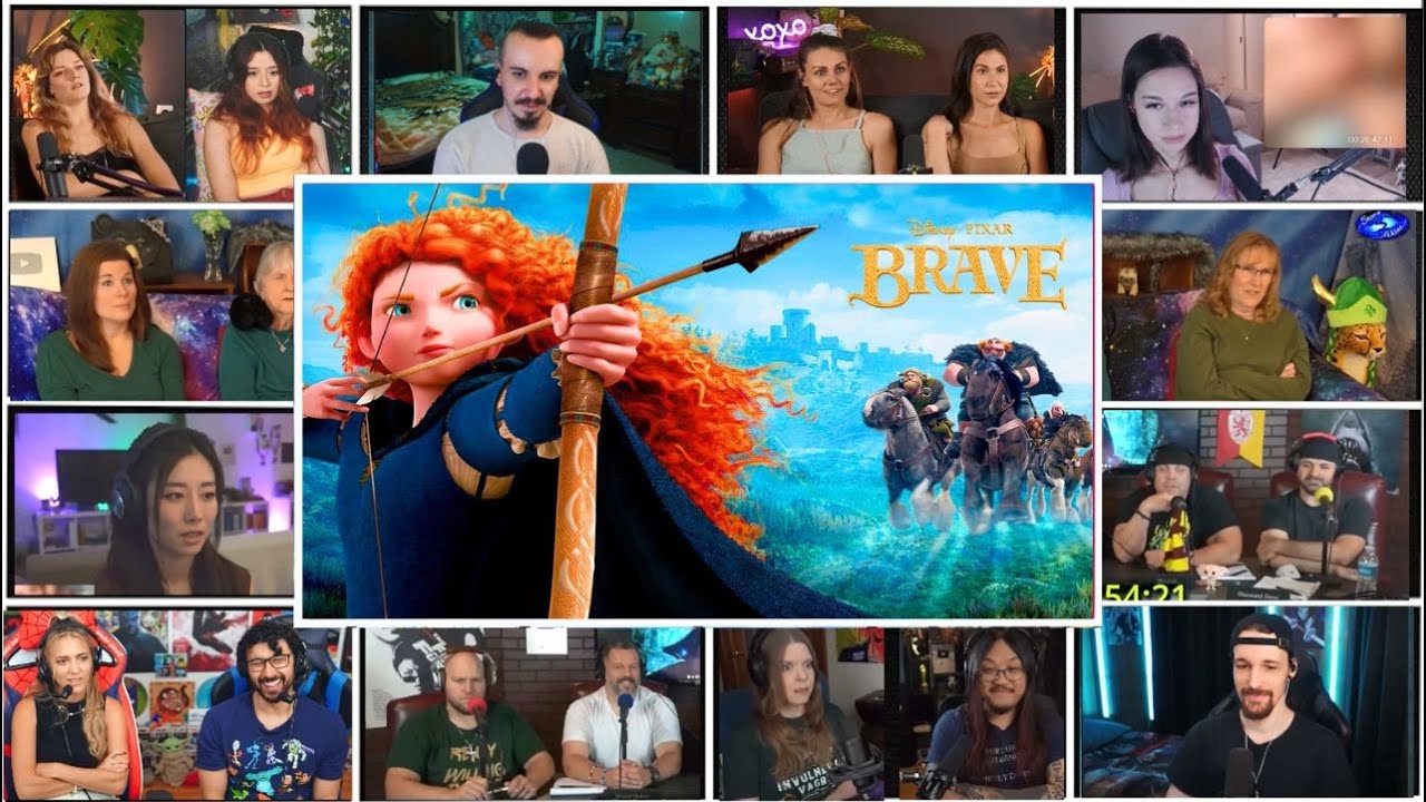 [ FULL ] Brave ( 2012 ) Movie Reaction Mashup