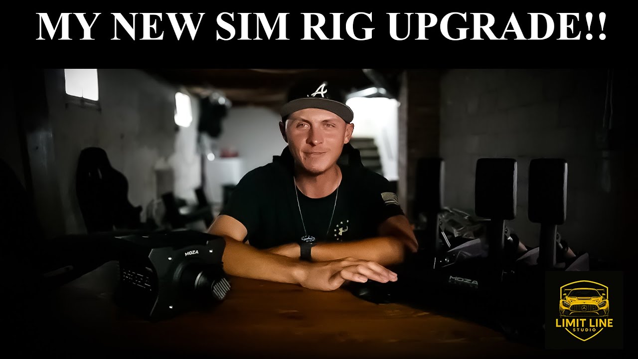 New Rig Day Moza R12 Wheelbase & CRP2 Load Cell Pedals ACC