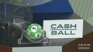 Cash4Life Drawing 10-09-2021