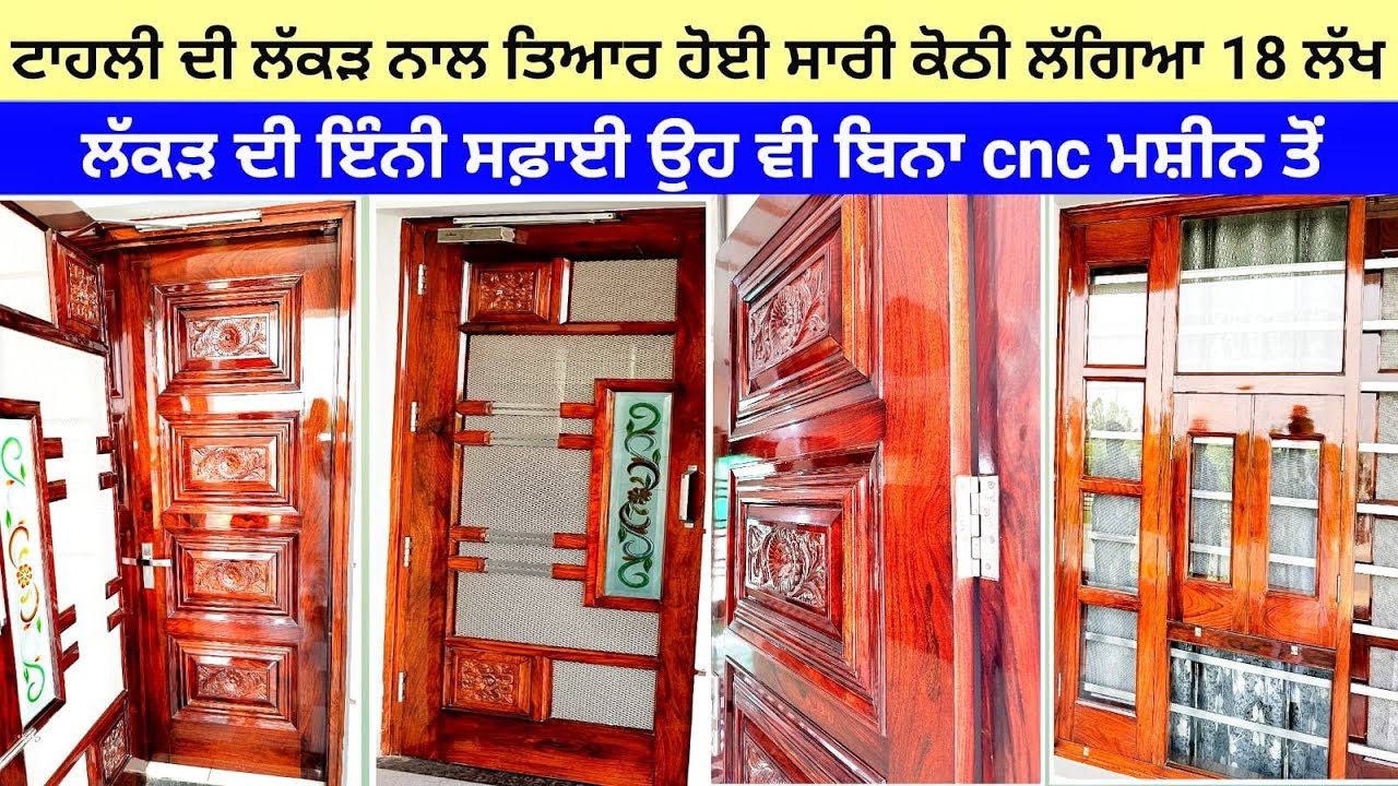 Beautiful wood work in new house | Extremely Ingenious skills wood working worker