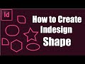 How to create shape and image masking in Adobe InDesign CC | InDesign Bangla Tutorial 2020