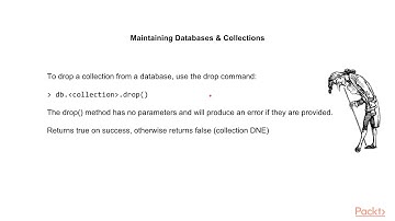 Learning MongoDB Schema, Indexes and Queries : Maintaining Databases and Collections | packtpub.com