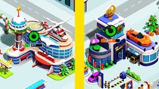 Idle Shopping Mall! MAX LEVEL SNOW CITY EVOLUTION!