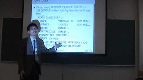 Ch4 & 5 (Part 2): SQL Database Language