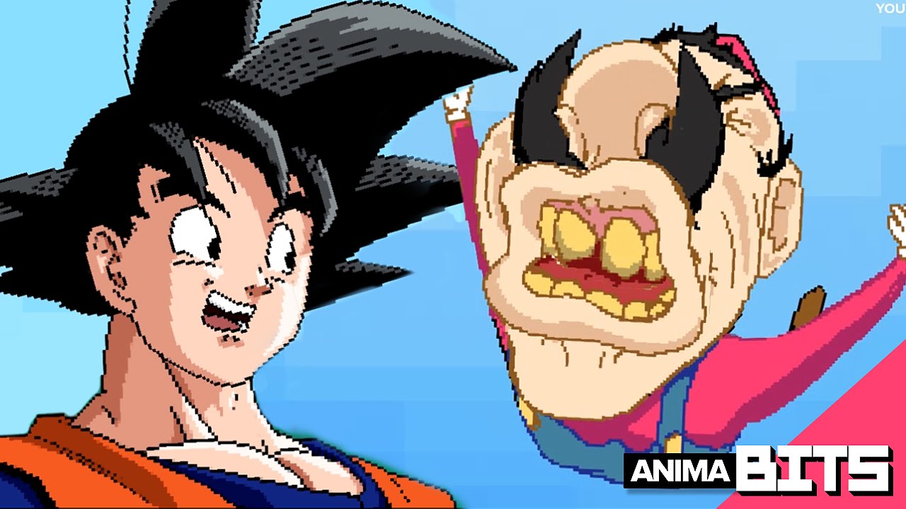 GOKU ENSINA MARIO A VOAR - AnimaBITS nick valentine brotherhood of steel