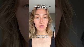 Glas skin Gesichtsmaske mit sichtbaren Ergebnissen #selfcare #selfworth #selflove