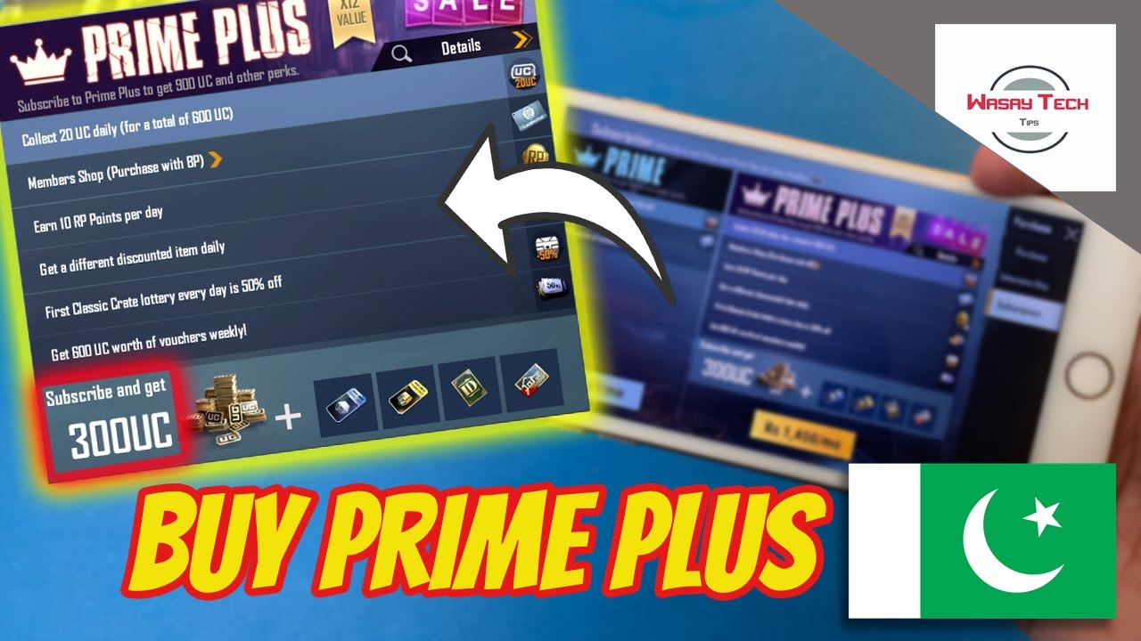 How to Buy Prime Plus in PUBG Mobile in Pakistan 🔥🔥🔥| Buy Prime Plus in ...
