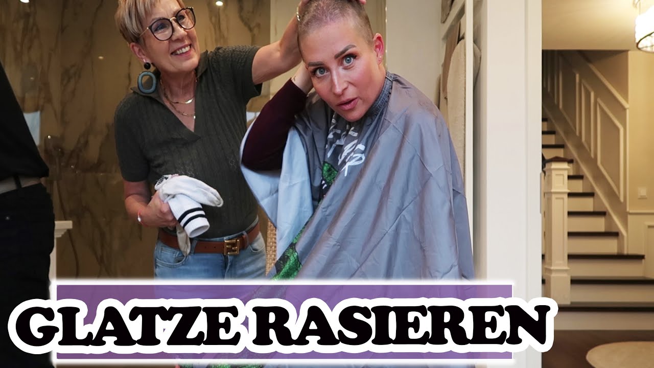 2. Chemo: Die Haare werden abrasiert