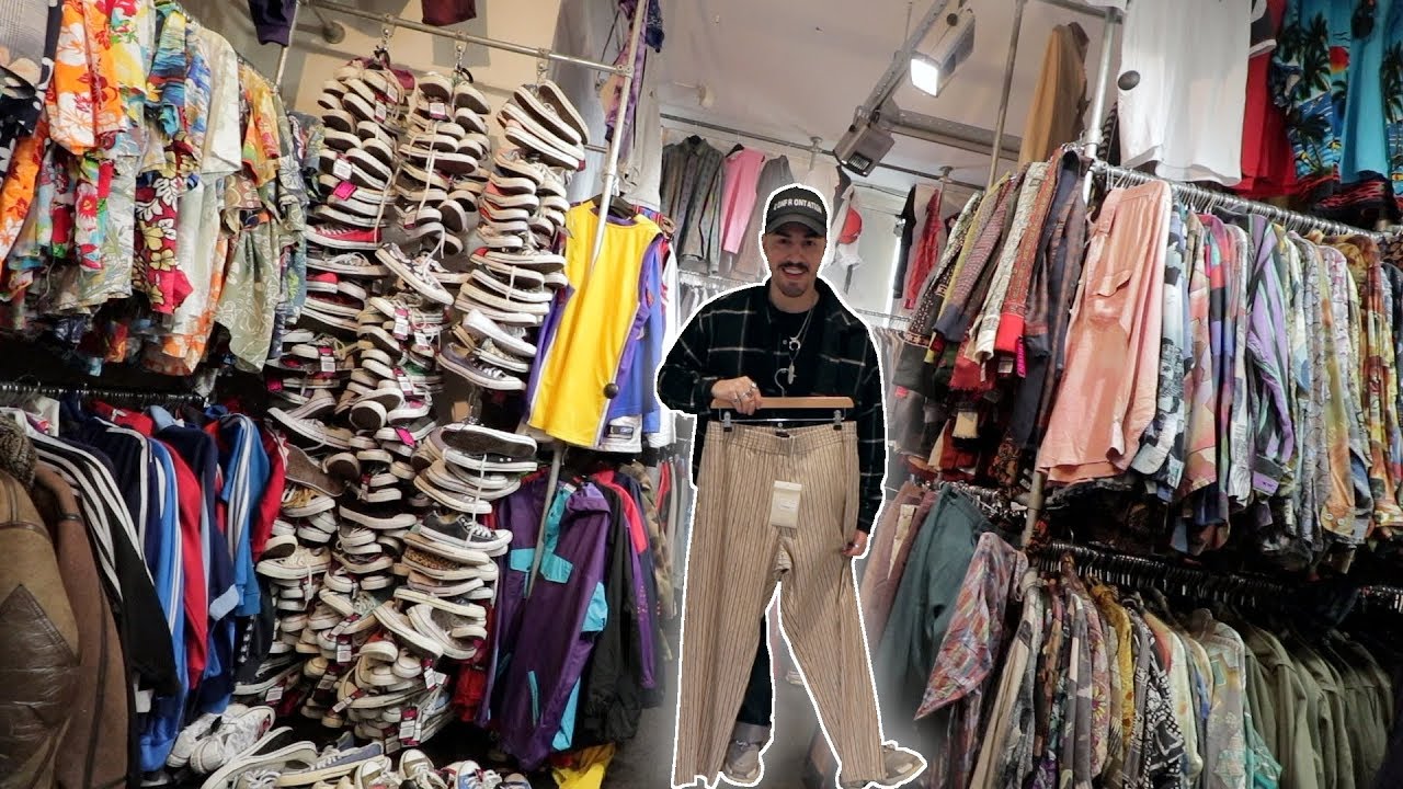 High Fashion Vintage Shopping Tour In Amsterdam Youtube