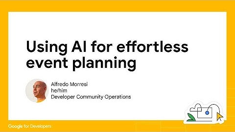 Using AI Tools for Effortless Event Planning | Alfredo Morresi