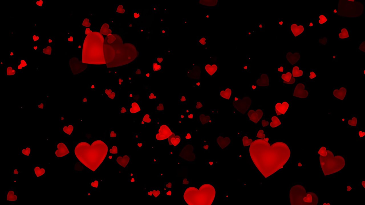 Hearts Black Screen Video Effects - Light Effect Video- Kinemaster ...