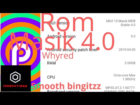 Rom masik 4.0 whyred update 4.1 review singkat dan cara instal