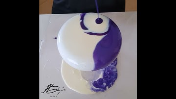 Mirror Glaze Cake - tutorial