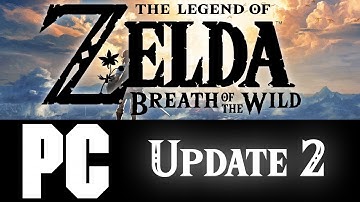 Zelda Breath of the Wild on PC | Update 2 | Cemu 1.7.4 | FIXED COLLISIONS!
