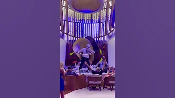 Witness The Magic At The Chandelier Show Aboard The Celebrity Apex These Bartenders At The Martin 