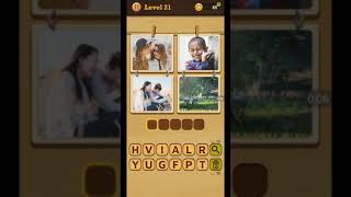 4 PICS PUZZLE GUESS ONE WORD LEVEL 21 ANSWER PACKAGE 4 screenshot 5