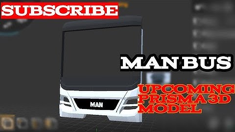 😉BUS 3D MODEL/🔥UPCOMING MAN BUS 3D MODEL/PRISMA  3D/3D CREATIONS : MALAYALAM😁😁🔥