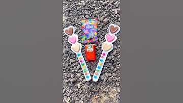 🌽3D Heart Chocolate  Candy 🍫 & Cadbury Gems Asmr satisfying video #shortsfeed #shorts #asmr