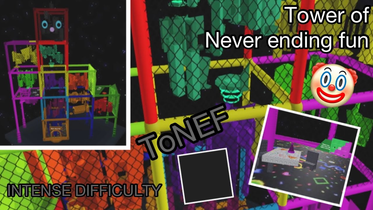 Tower of Never Ending Fun (ToNEF) ALL JUMPS (Cuts) (Intense) (JToH Zone ...