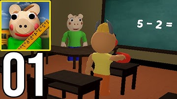 Baldi Piggy Monster School - Gameplay Walkthrough Part 1 (iOS, Android)