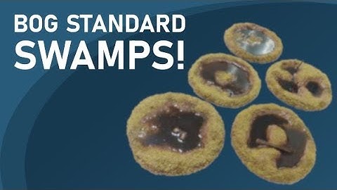 Making swamp terrain for Warhammer, Song of Ice and Fire and other wargames