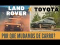 A Batalha das Lands -  Land Rover Discovery vs Land Cruiser Prado Toyota