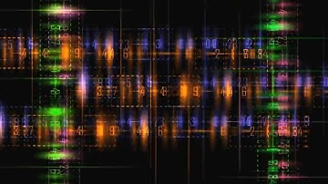 Numbers, Data, Matrix, No Copyright, Copyright Free Video, Motion Graphics, Background Video 116