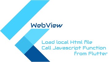 #Flutter Tutorial - Load Local HTML to Flutter Webviews || Call Javascript from Flutter