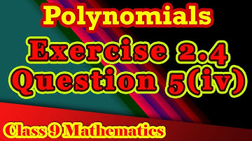 Class 9 Maths, Ex 2.4 Que 5(iv), Polynomials | Factorise Cubic Polynomials