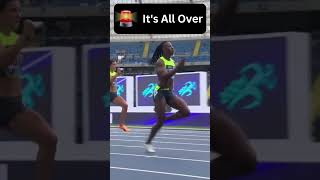 It’s over before it started when Shericka Jackson ?? is around ? DiamondLeague ? track shorts