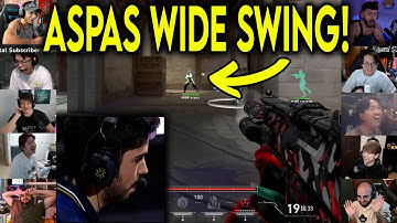Valorant Streamers Reacts To MIBR Aspas WIDEST SWING Against TH In VCT Champions