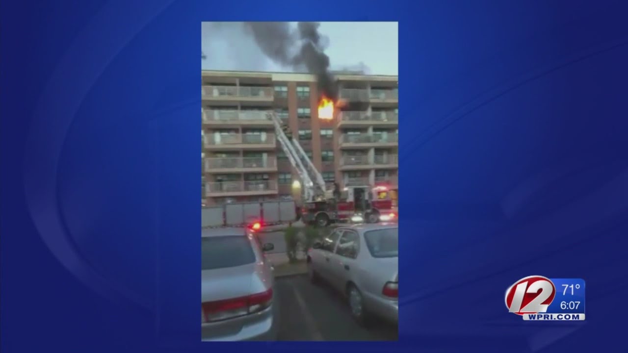 New Bedford apartment fire leaves many rooms damaged - YouTube