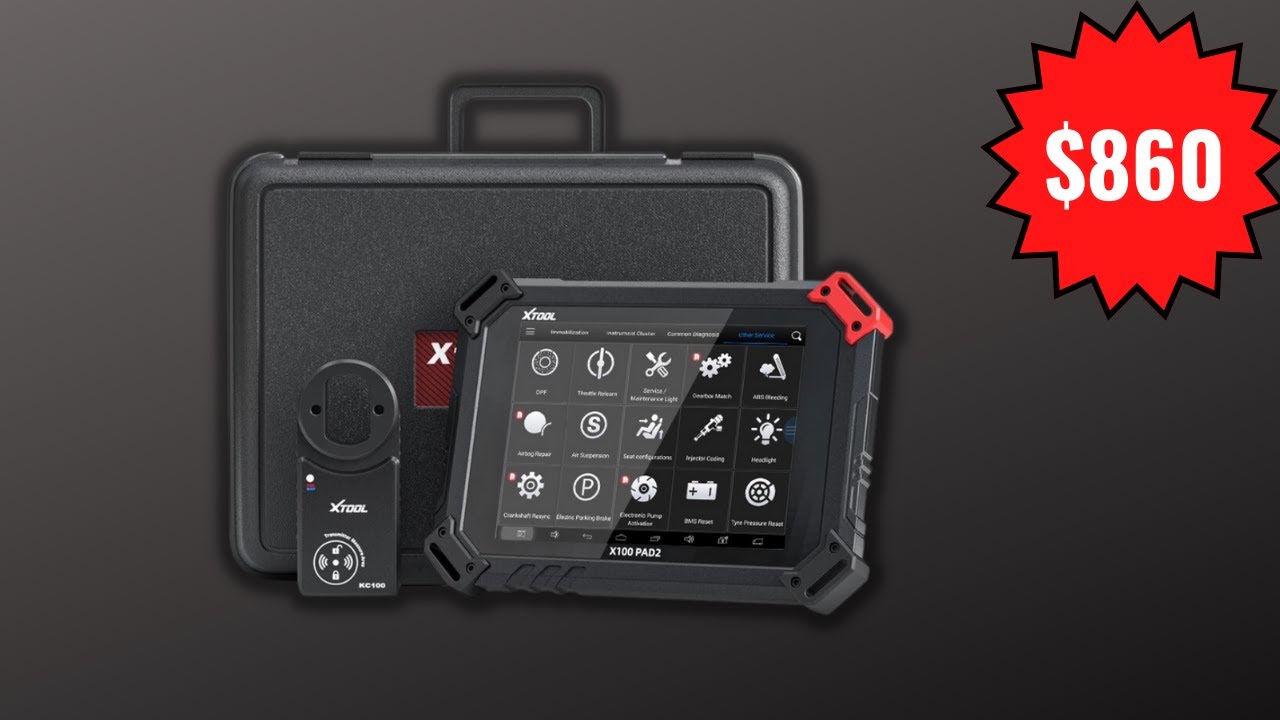 XTOOL Auto Key Programmer XTOOL X100 PAD2 Pro Car OBD2 Key Programmer