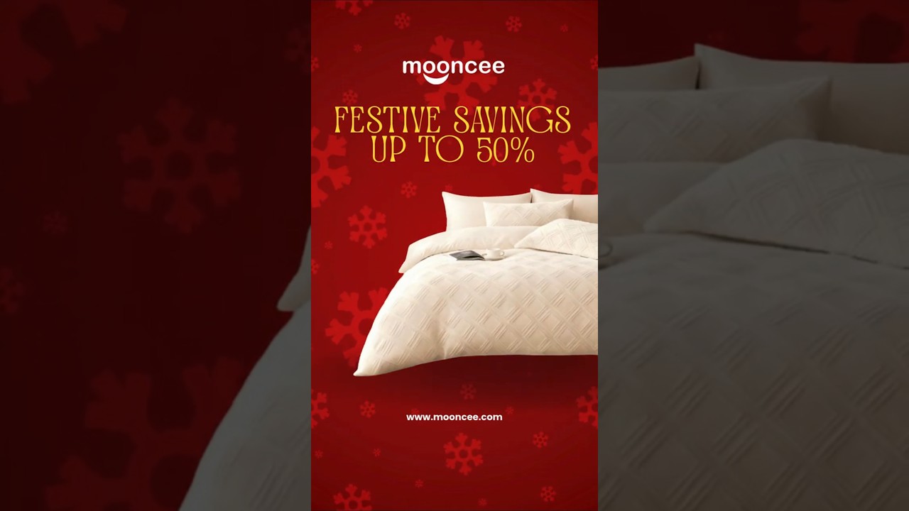 Premium Quilted Bedsheets | Mooncee UAE Christmas Sale | Crafted for Style, Comfort & Durability