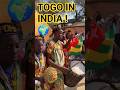 International Guests from TOGO Perform Live 🌍 | African Dance at Surajkund Mela 2026 #shorts
