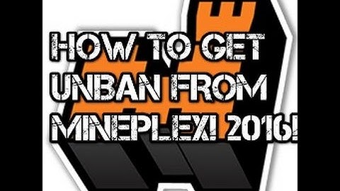 How to create a ban appeal forum on Mineplex