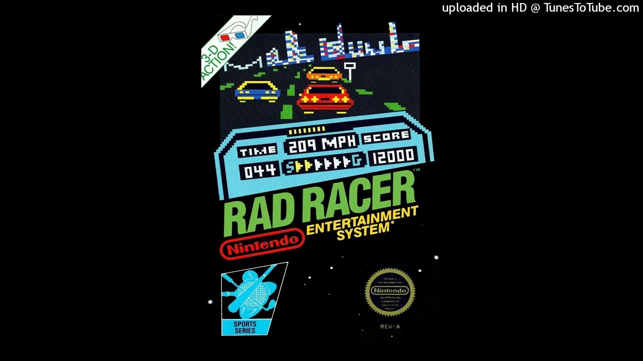 Rad Racer (NES) OST - Radio Station 1 (Niko's 8BitStereo Revamp Mix)