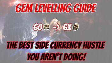 POE - 3.21 Crucible - Easy Side Gem Levelling Guide!
