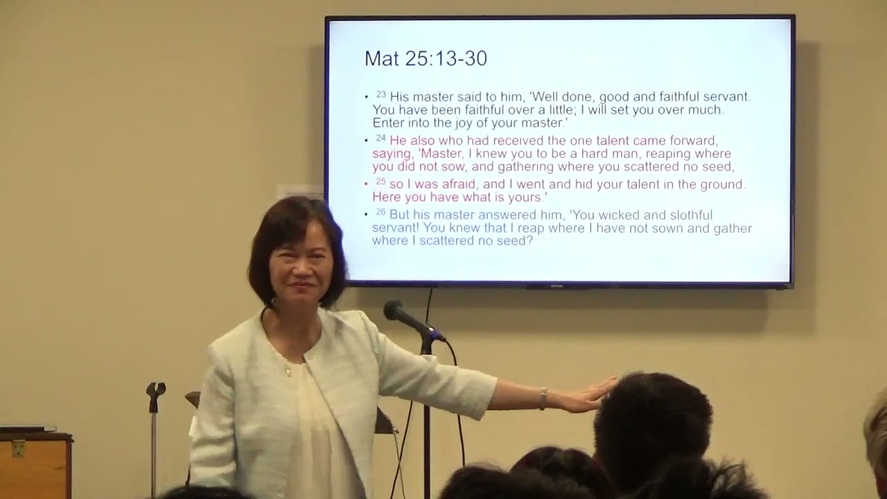 "Wicked and Slothful Servants" by Dr. Monica Lam