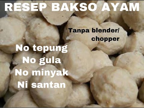 Video: Bakso Ayam Cincang Diet: Resep Foto Langkah Demi Langkah Untuk Persiapan Yang Mudah