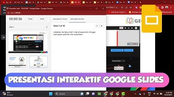 CARA MELAKUKAN PRESENTASI INTERAKTIF DI GOOGLE SLIDES