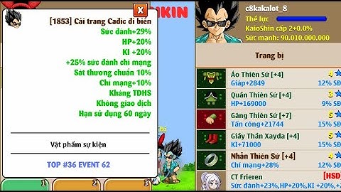 Ngọc Rồng Online | Review Đua Top Mở Hộp Quà Thiếu Nhi Nhận Cải Trang Kháng TDHS Vip Nhất Game NRO