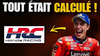 Pourquoi Marc Márquez a VOLONTAIREMENT créé la RUMEUR Honda ? ( Explications )
