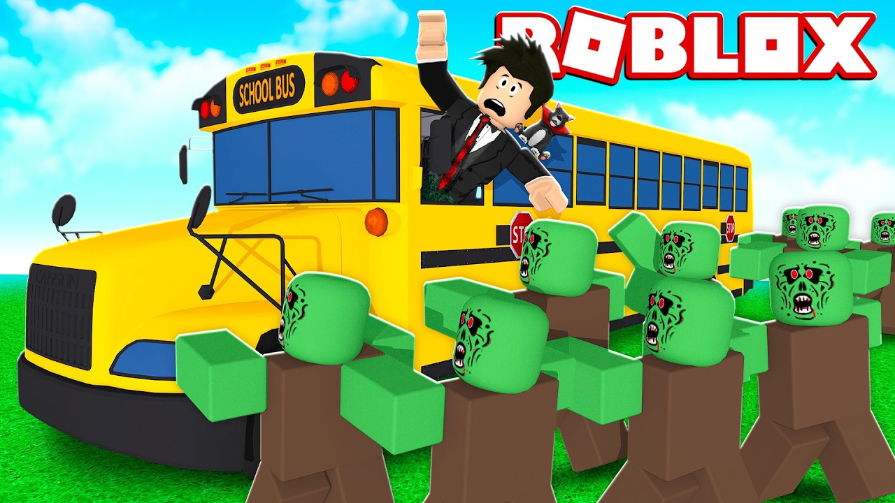 LOKIS NO ÔNIBUS COM ZUMBIS | Roblox - Survive Bus Ride