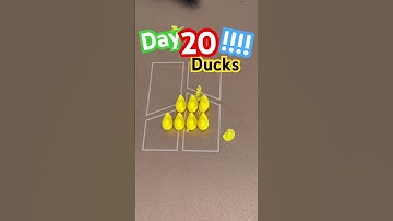 Ducks Day 20 - #3dprinting #bambulab #subscribers #a1printer #ducks #asmr #teen #printing #microduck