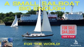 A Small Sailboat Big Enough For The World: A Morris Frances 26 with full cabin & For Sale! [SOLD]