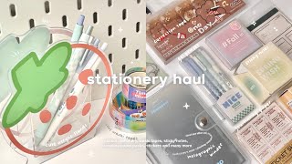 a huge stationery haul🧾🖇🍓 ft. journalsay