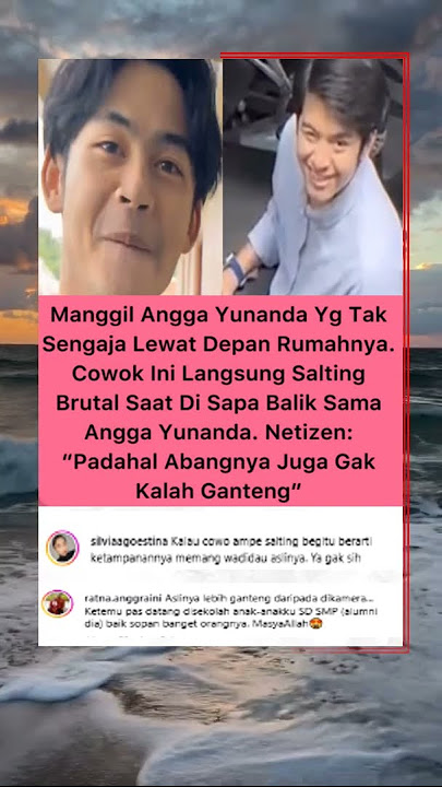 š¤Dipanggil Angga Yunanda, Cowok Ini Malah Salting Brutš„#AnggaYunanda #SaltingBrutal #trending